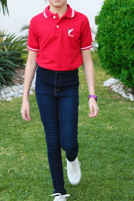 Playera Polo Roja - Imagen 2