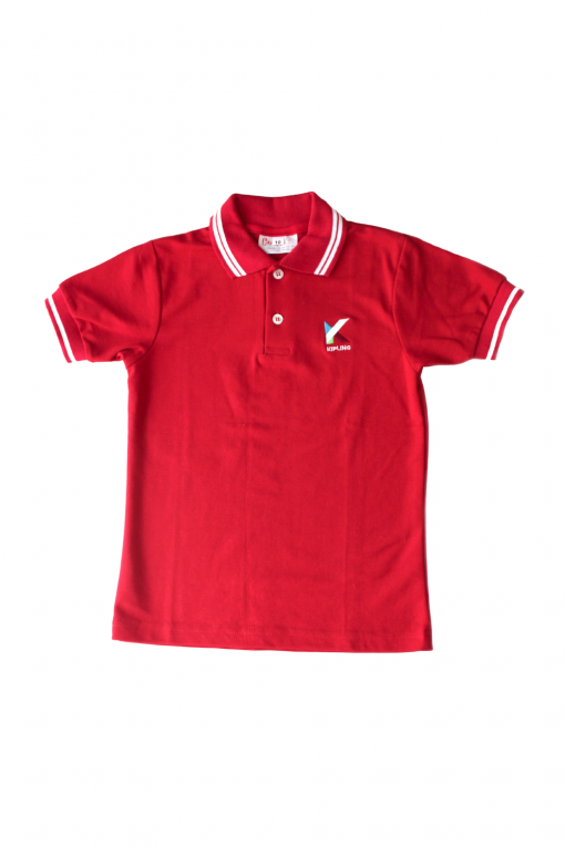 Playera Polo Roja